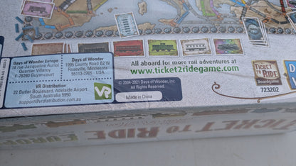 Ticket to Ride Europe