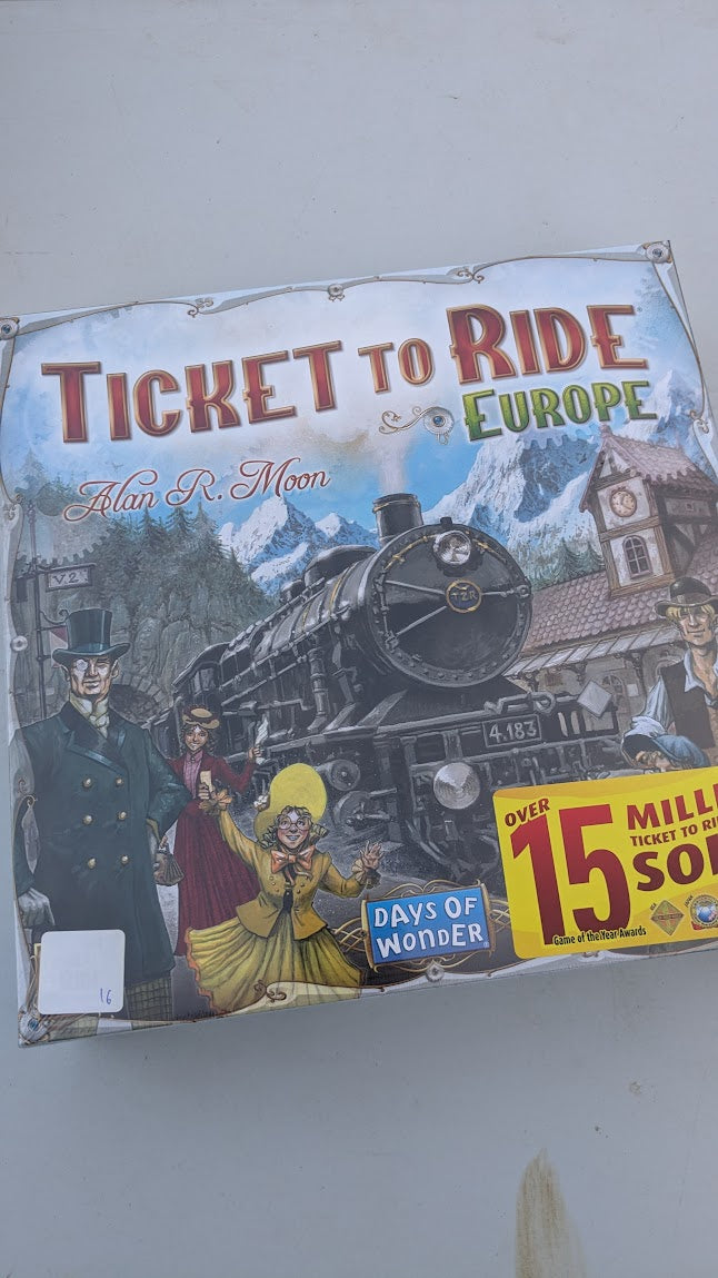 Ticket to Ride Europe