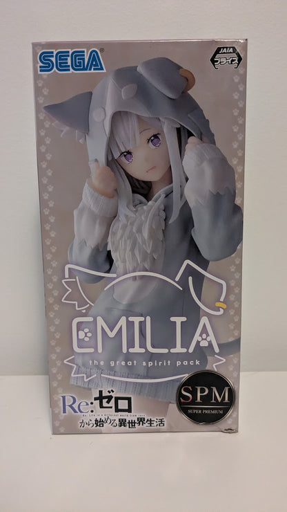 Re:ZERO Starting Life in Another World SPM Figure Emilia the Great Spirit Puck