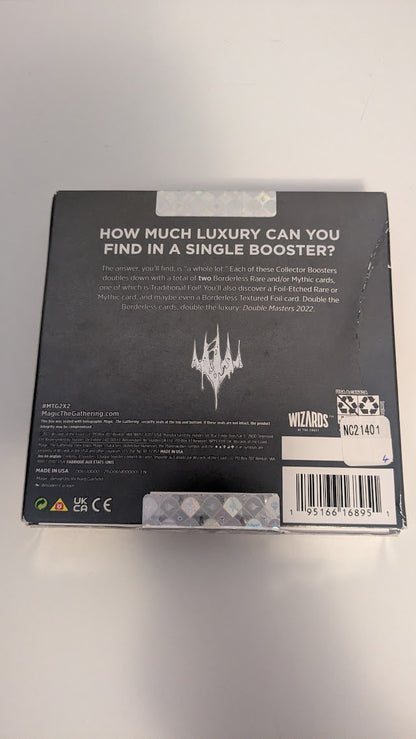 Magic the Gathering Double Masters 2022 Collector Boosters (4 Boosters Per Display)
