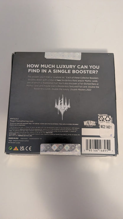 Magic the Gathering Double Masters 2022 Collector Boosters (4 Boosters Per Display)