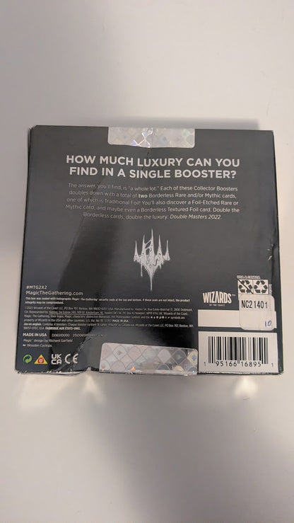 Magic the Gathering Double Masters 2022 Collector Boosters (4 Boosters Per Display)