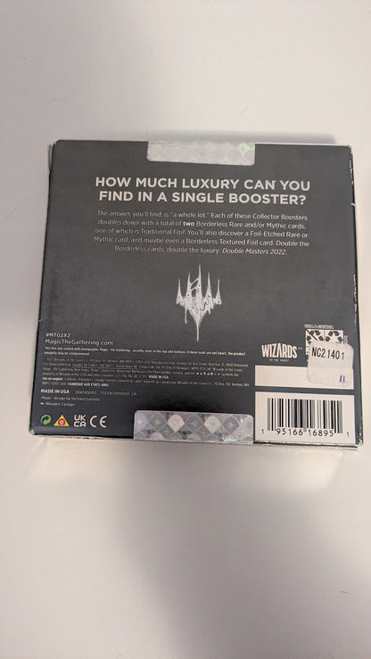 Magic the Gathering Double Masters 2022 Collector Boosters (4 Boosters Per Display)