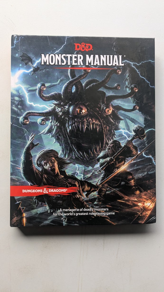 D&D Dungeons & Dragons Monster Manual Hardcover