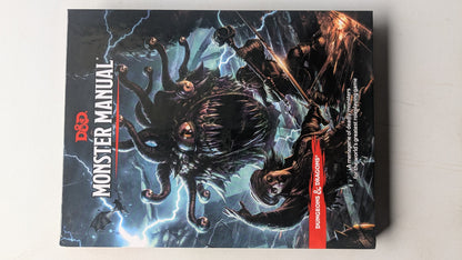 D&D Dungeons & Dragons Monster Manual Hardcover