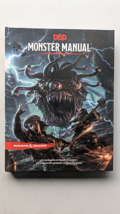 D&D Dungeons & Dragons Monster Manual Hardcover