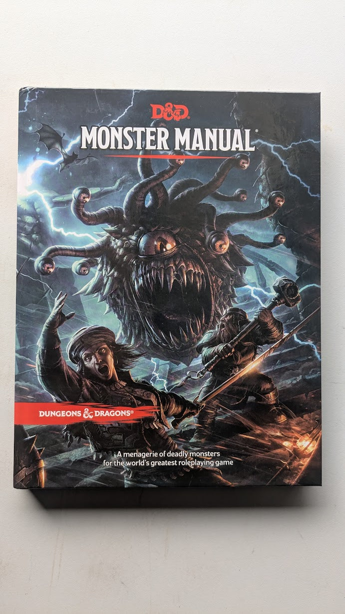 D&D Dungeons & Dragons Monster Manual Hardcover