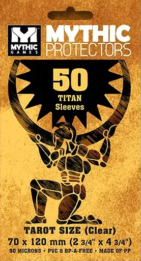 [Grade A] Mythic Games Card Sleeves Titan Sleeves - Tarot Size (50)
