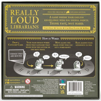 [Grade B] Really Loud Librarians (By Exploding Kittens)