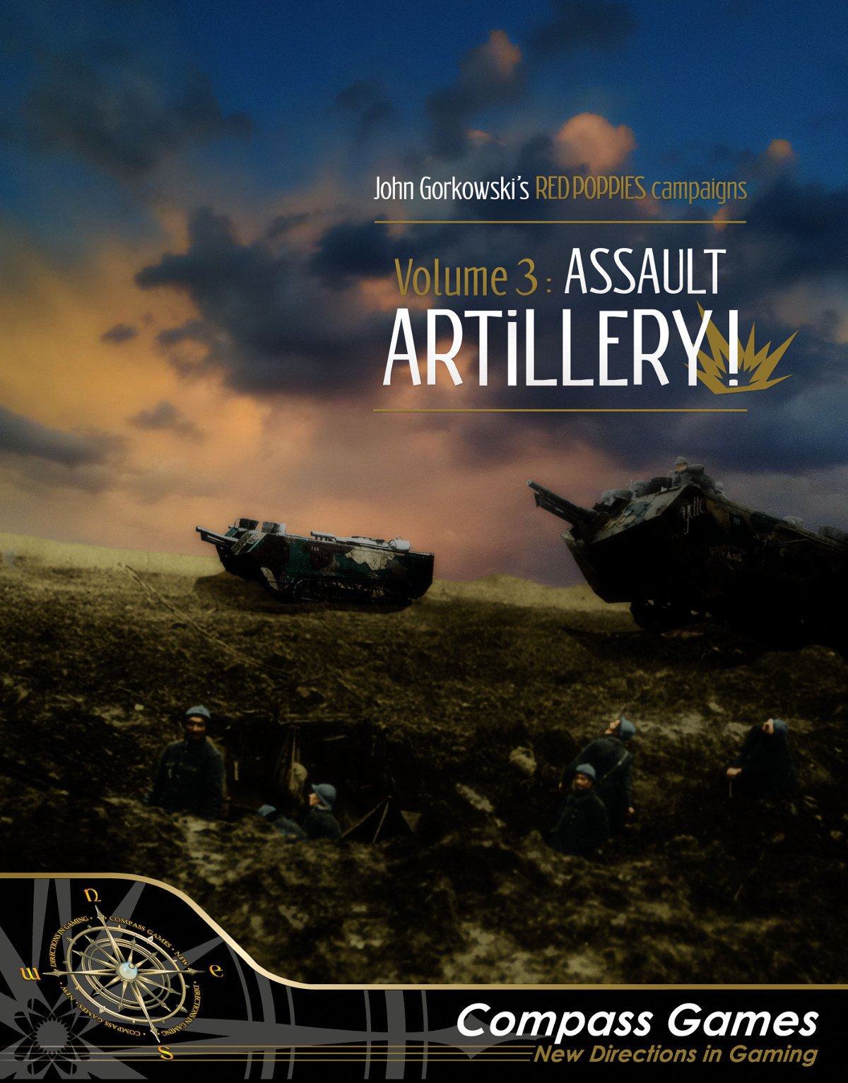 [Grade B] Red Poppies Campaigns Volume 3 Assault Artillery La Malmaison