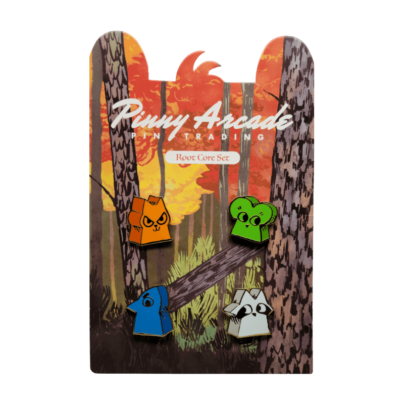 [Grade A] Root Penny Arcade Pin Set Enamel Pin