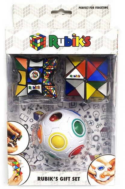 [Grade C] Rubiks Gift Set (Includes Rainbow Ball, Magic Star and Magic Star Spinner)
