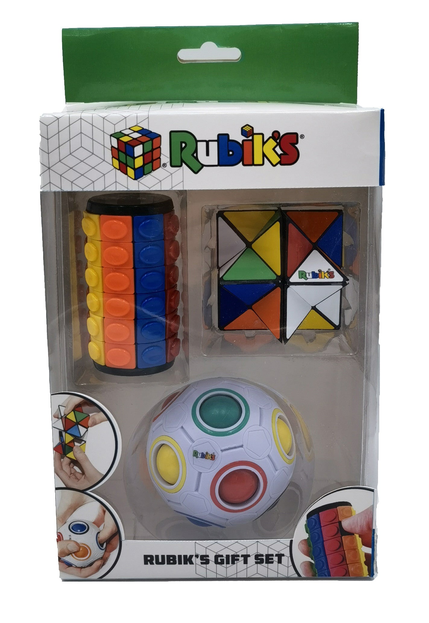[Grade B] Rubiks Gift Set (Includes Rainbow Ball, Magic Star, Tower Twister)