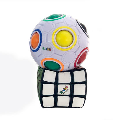 [Grade C] Rubiks Gift Set (Includes Rainbow Ball, Squishy Cube and Magic Star)