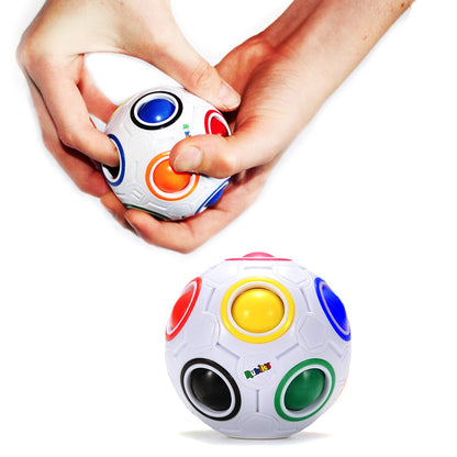 [Grade C] Rubiks Gift Set (Includes Rainbow Ball, Squishy Cube and Magic Star)