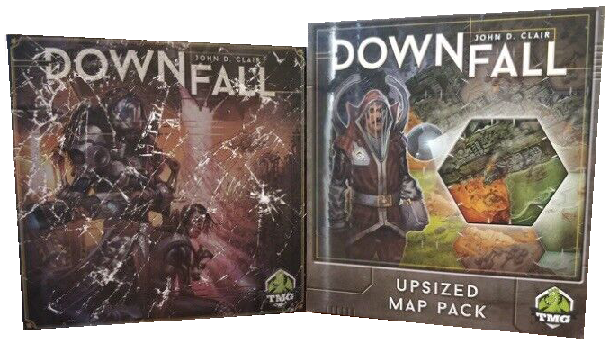 Downfall Deluxified Artifact Box Sleeve (Unshrinkwrapped) + Downfall Big Map