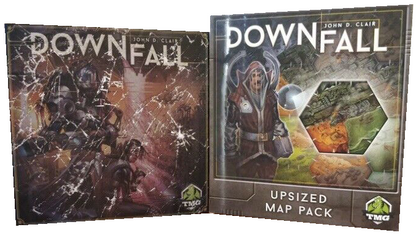 Downfall Deluxified Artifact Box Sleeve (Unshrinkwrapped) + Downfall Big Map