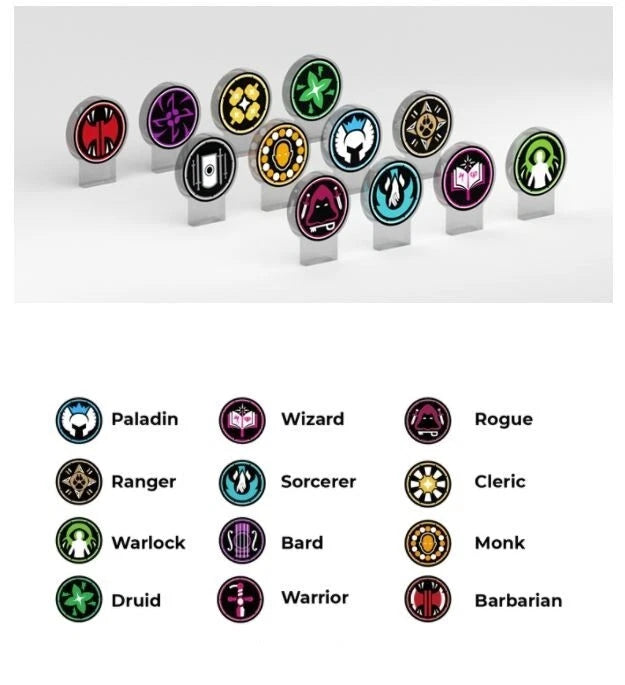 [Grade A] RPG Spell Slots Pegs MIX