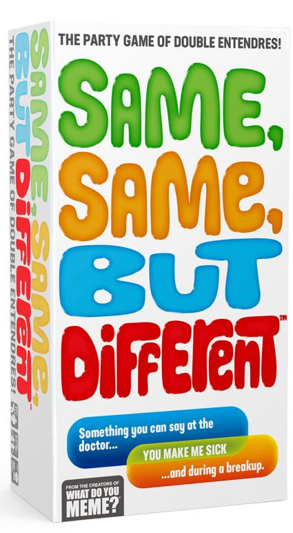 [Grade B] Same, Same, But Different
