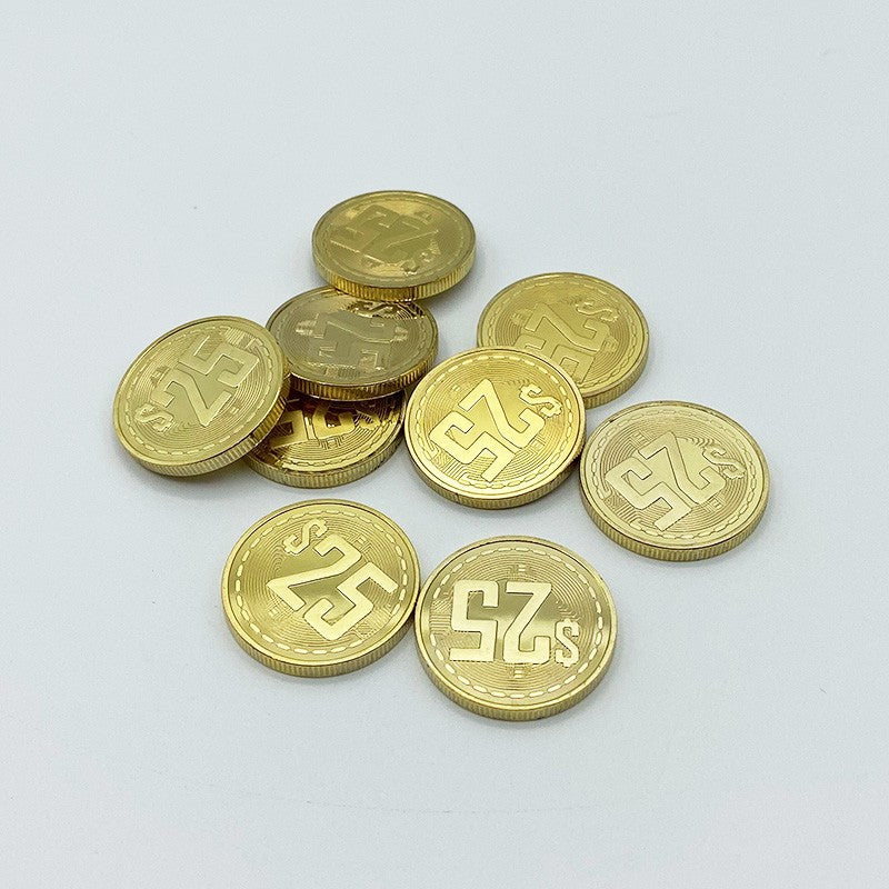 [Grade A] Silicon Valley Metal Bit Coins