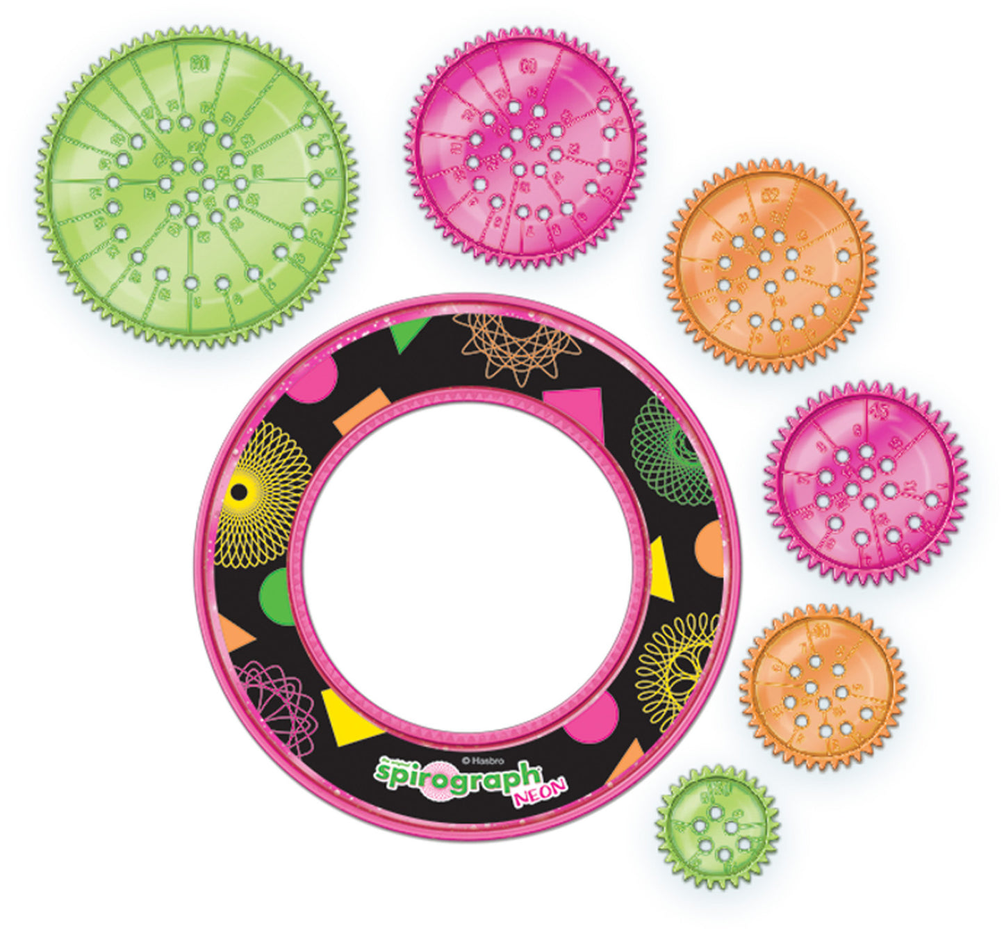 [Grade A] Spirograph Neon