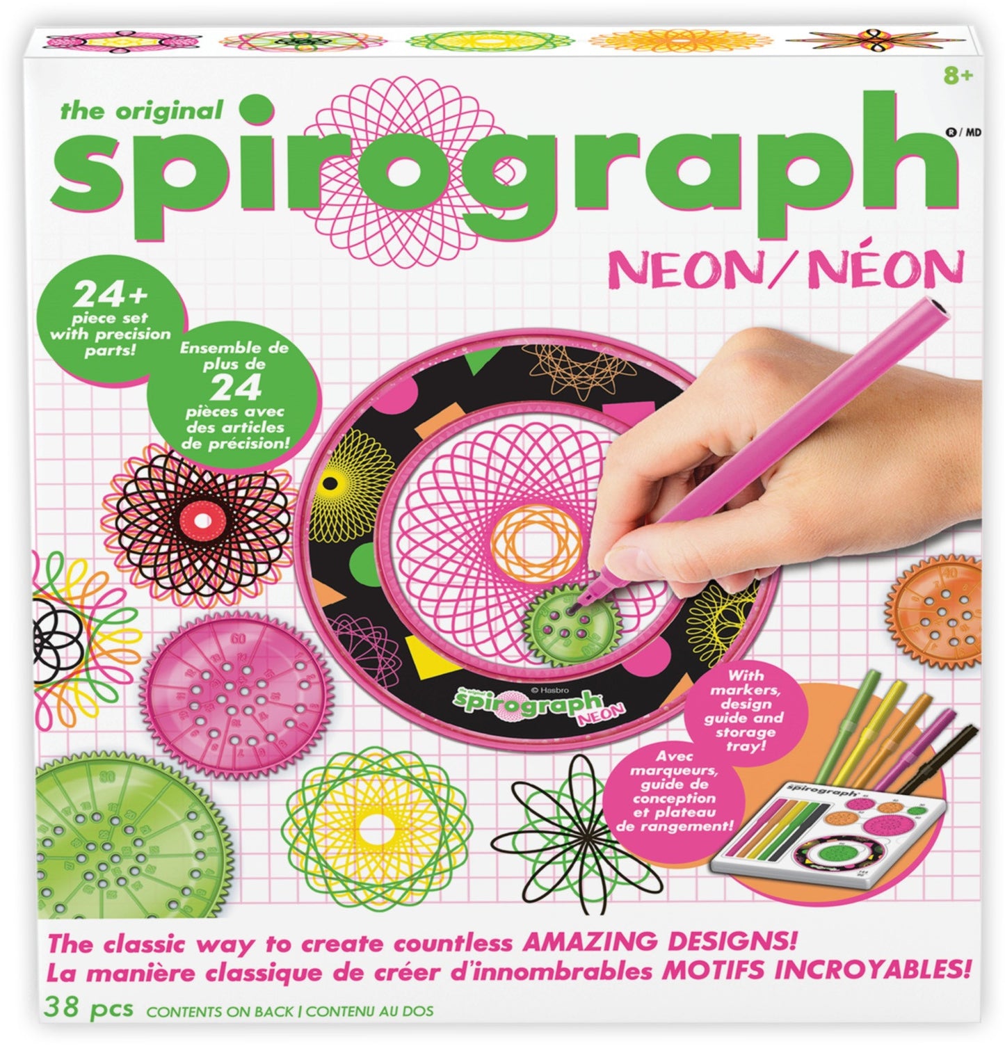 [Grade A] Spirograph Neon