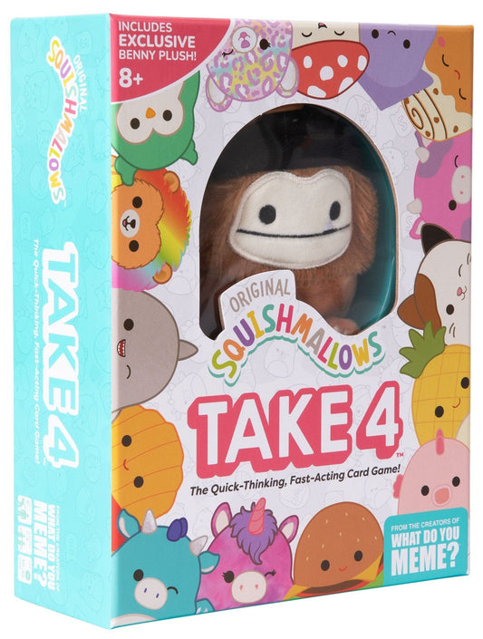 [Grade D] Squishmallows Take 4 Card Game