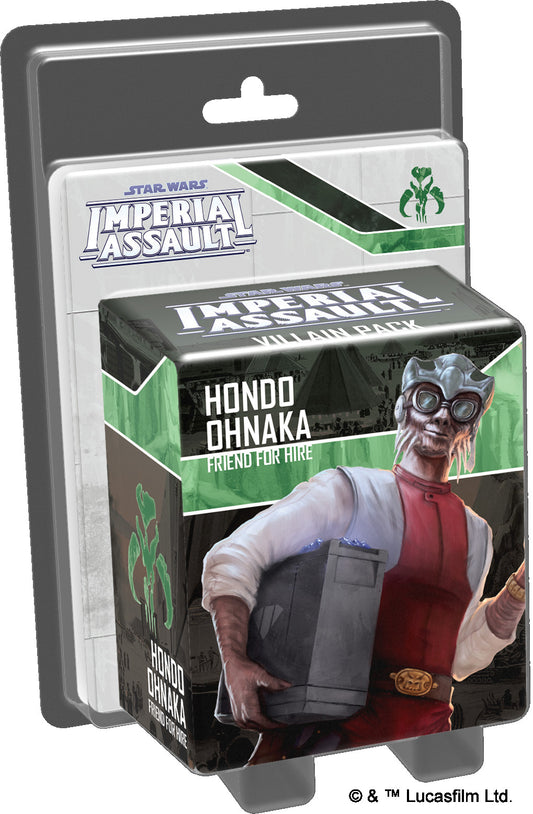 [Grade C] Star Wars Imperial Assault - Hondo Ohnaka Villain Pack