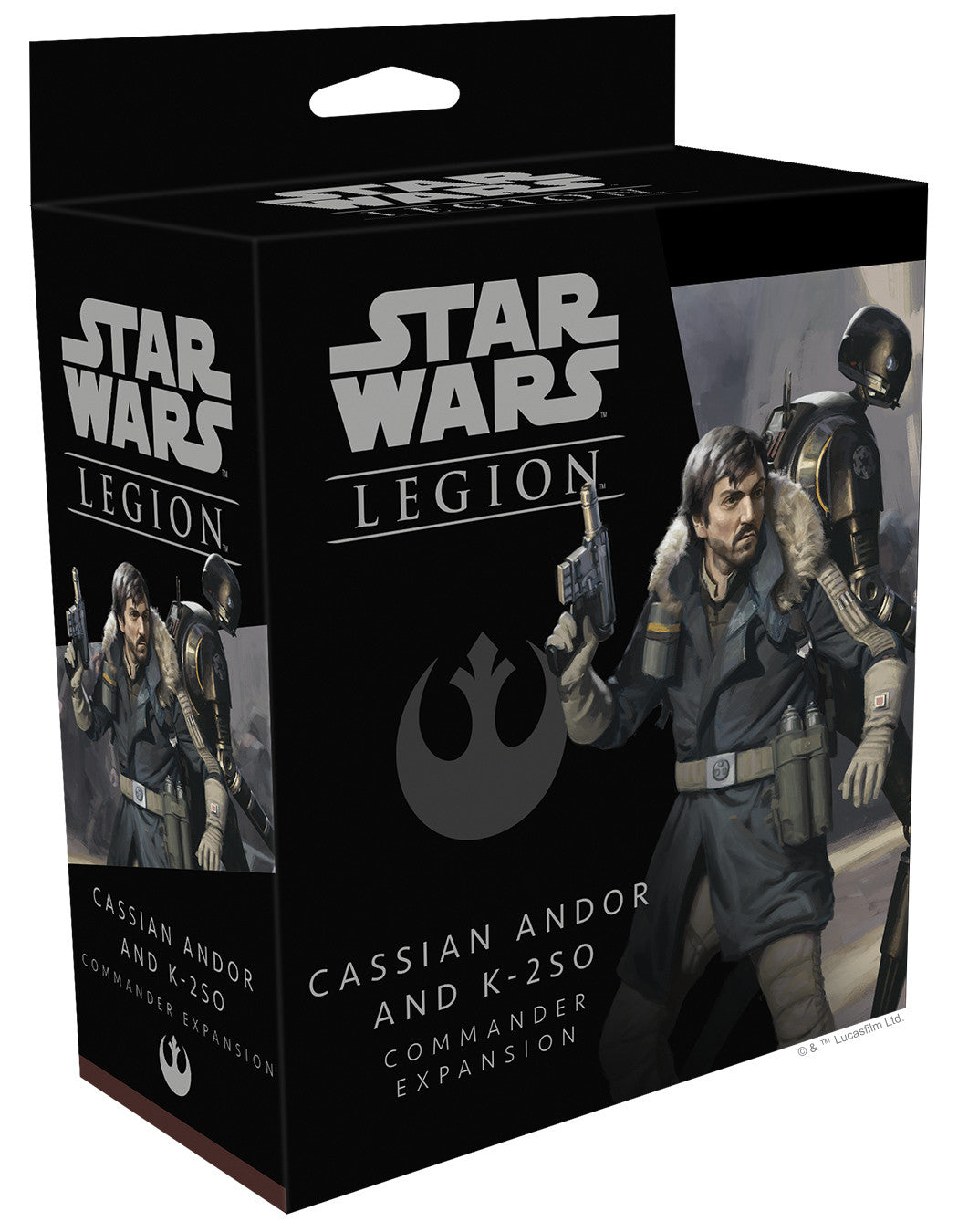 [Grade A] Star Wars Legion Cassian Andor and K-2SO Commander Expansion