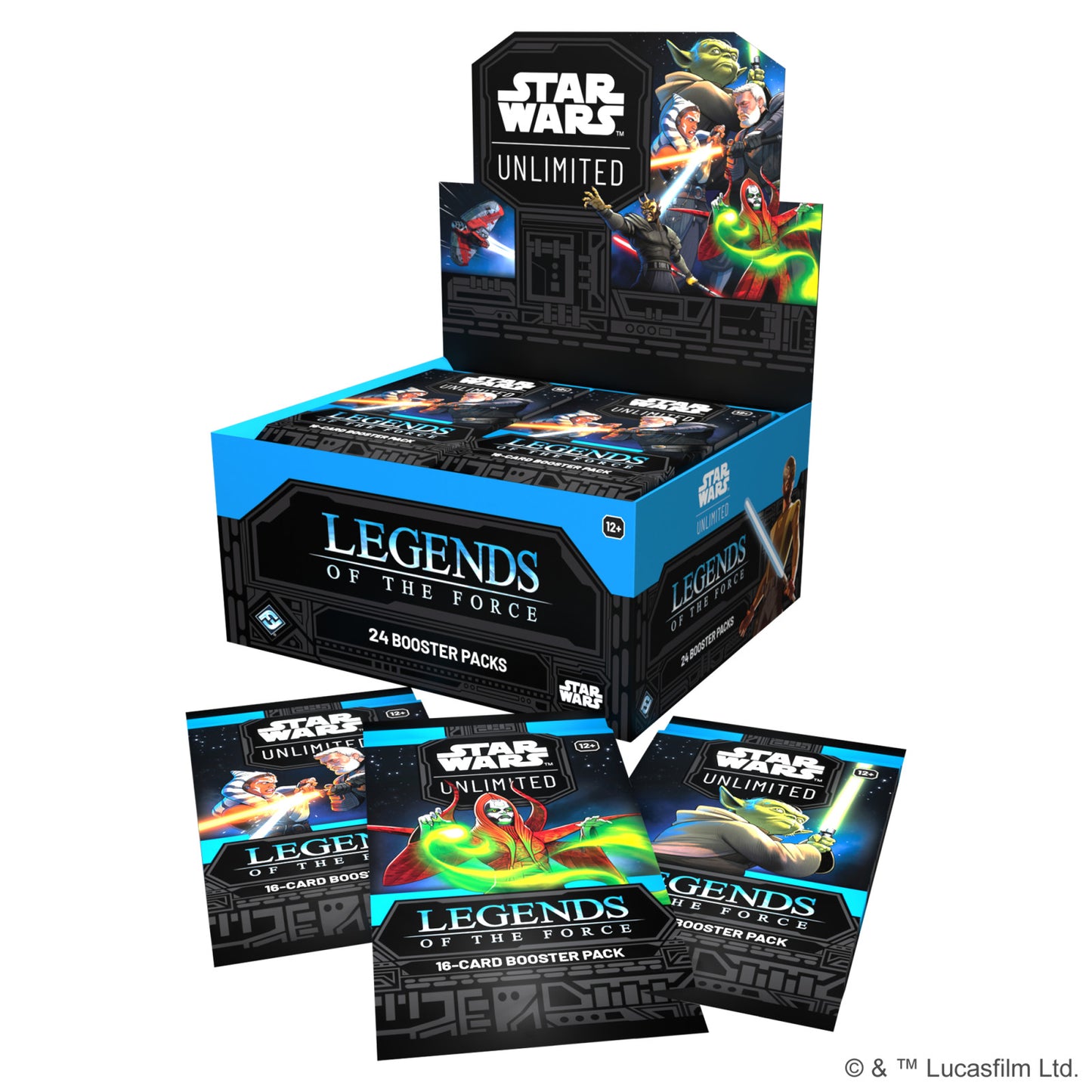 [Grade B] Star Wars Unlimited - Legends of the Force Booster Display