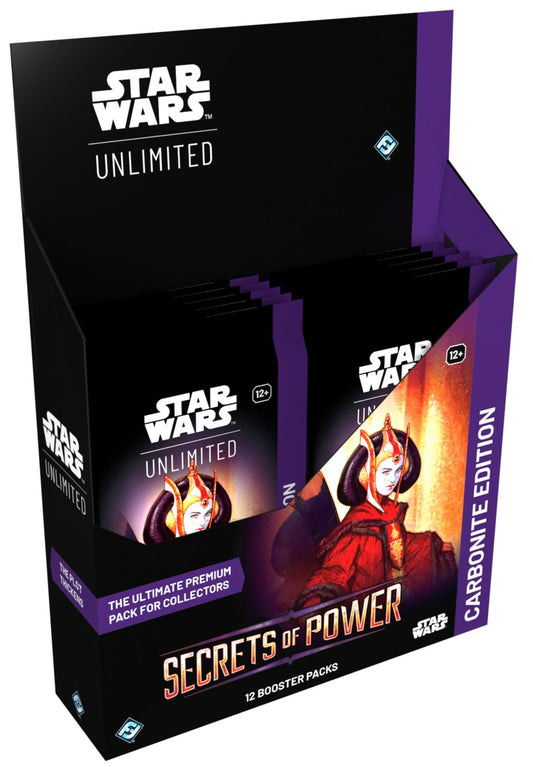 [Grade A] Star Wars Unlimited - Secrets of Power Carbonite Booster Display
