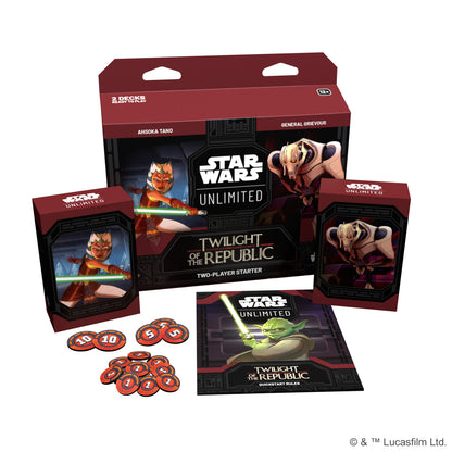 [Grade C] Star Wars Unlimited - Twilight of the Republic Two-Player Starter