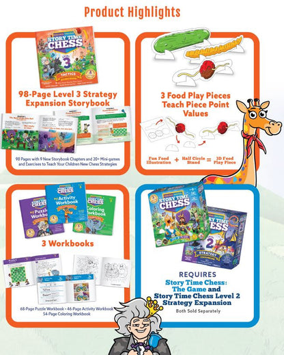 [Grade B] Story Time Chess Level 3 Tactics Expansion