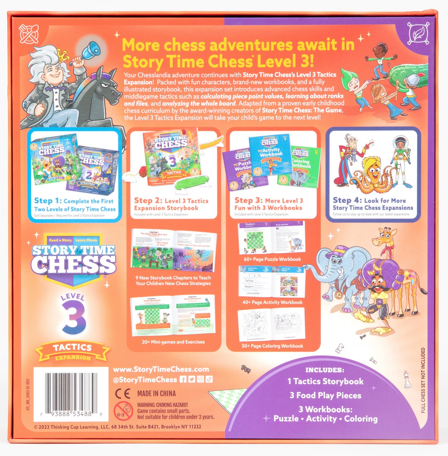 [Grade B] Story Time Chess Level 3 Tactics Expansion