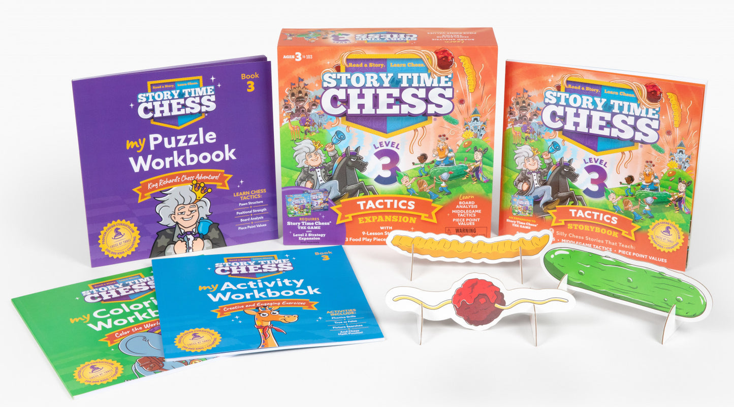 [Grade B] Story Time Chess Level 3 Tactics Expansion