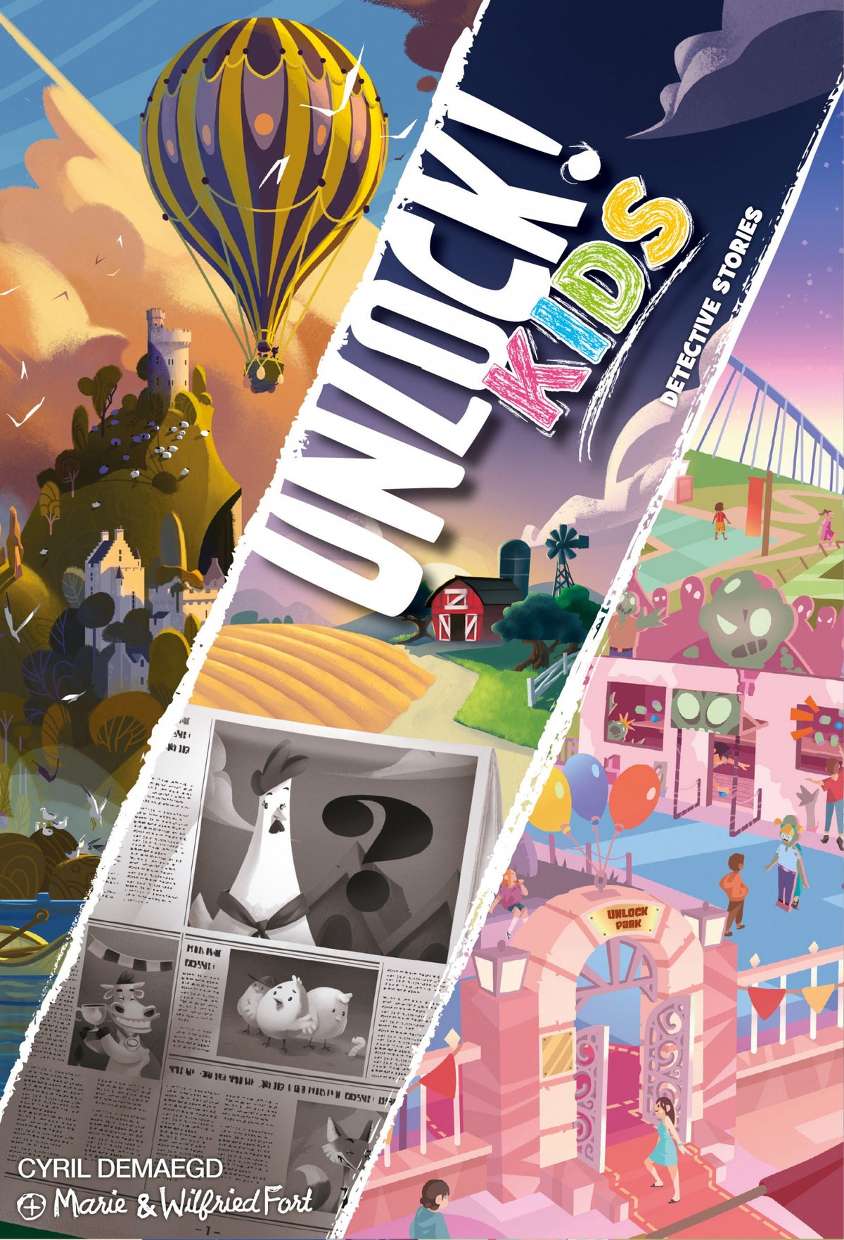 [Grade A] UNLOCK! Kids - Detective Stories