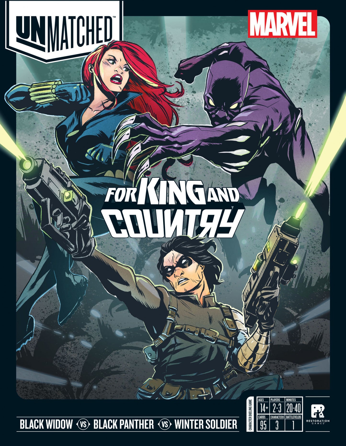 [Grade A] Unmatched Marvel King & Country