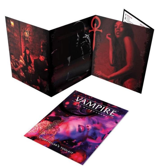 [Grade A] Vampire the Masquerade RPG 5th Edition Storytellers Screen & Toolkit