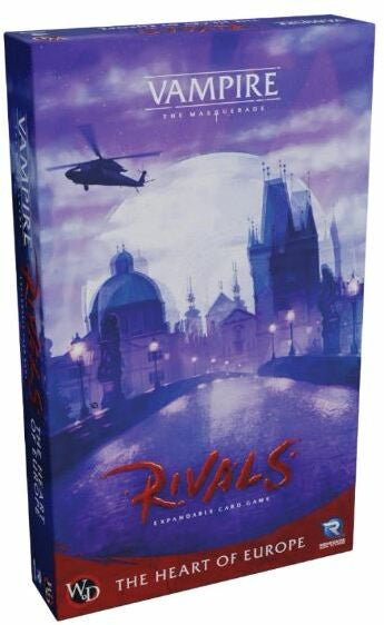 Vampire The Masquerade RPG Rivals Expandable Card Game The Heart of Europe Expansion