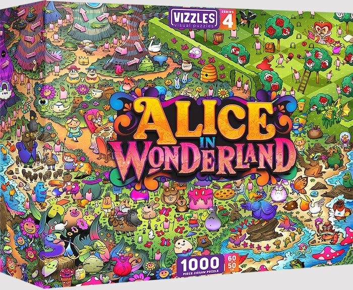 [Grade B] Vizzles Alice In Wonderland 1000pc Jigsaw Puzzle