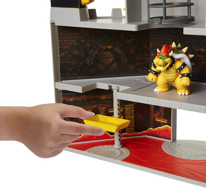 [Grade B] World of Nintendo 2.5" Deluxe Bowsers Castle Playset