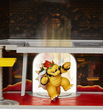 [Grade B] World of Nintendo 2.5" Deluxe Bowsers Castle Playset