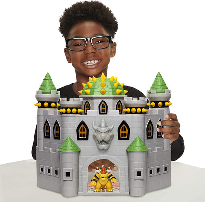[Grade B] World of Nintendo 2.5" Deluxe Bowsers Castle Playset