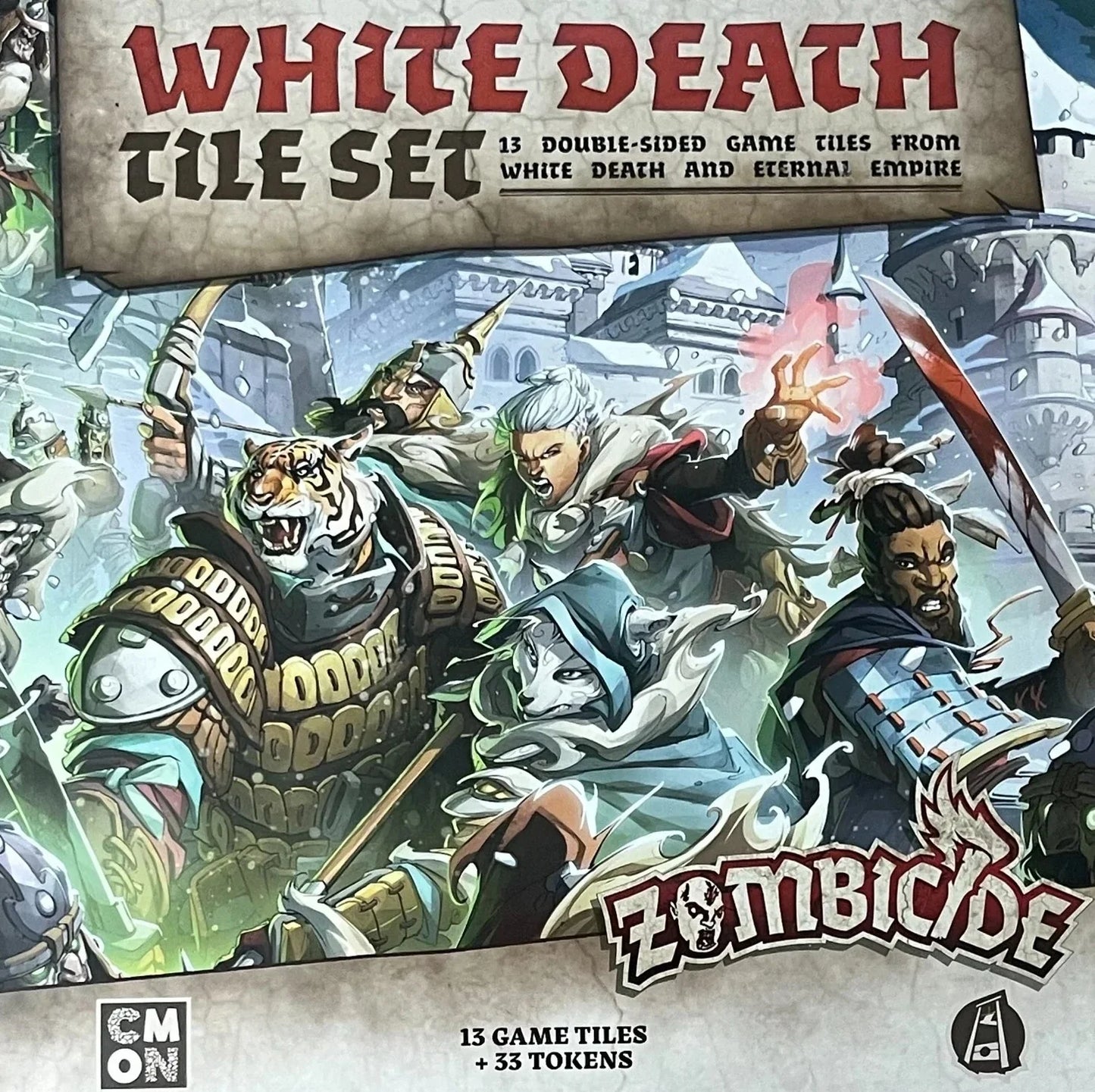 [Grade A] Zombicide White Death Tile Set
